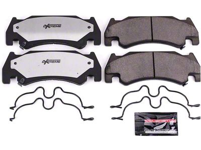 PowerStop Z36 Extreme Truck and Tow Carbon-Fiber Ceramic Brake Pads; Front Pair (05-06 RAM 1500 SRT-10)