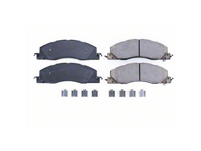 PowerStop Z17 Evolution Plus Clean Ride Ceramic Brake Pads; Front Pair (09-18 RAM 2500)