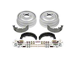 PowerStop OE Replacement 5-Lug Brake Drum and Pad Kit; Rear (98-09 Ranger w/ 10-Inch Rear Drum Brakes)