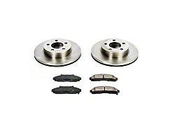 PowerStop OE Replacement 5-Lug Brake Rotor and Pad Kit; Front (98-02 4WD Ranger)