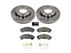 PowerStop OE Replacement Brake Rotor and Pad Kit; Front (19-23 Ranger)
