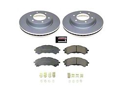 PowerStop Z17 Evolution Plus 6-Lug Brake Rotor and Pad Kit; Front (19-25 Ranger, Excluding Raptor)