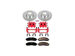 PowerStop Z23 Evolution Sport 5-Lug Brake Rotor, Carbon-Fiber Ceramic Pad and Caliper Kit; Front (03-11 4WD Ranger)