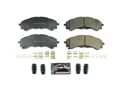 PowerStop Z23 Evolution Sport Carbon-Fiber Ceramic Brake Pads; Front Pair (19-25 Ranger, Excluding Raptor)