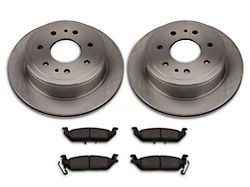 PowerStop OE Replacement 6-Lug Brake Rotor and Pad Kit; Rear (04-11 F-150)