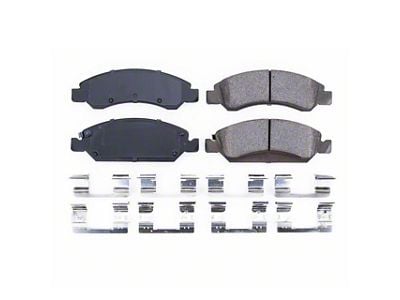 PowerStop Z17 Evolution Plus Clean Ride Ceramic Brake Pads; Front Pair (07-18 Sierra 1500)