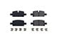 PowerStop Z17 Evolution Plus Clean Ride Ceramic Brake Pads; Rear Pair (19-24 Sierra 1500)