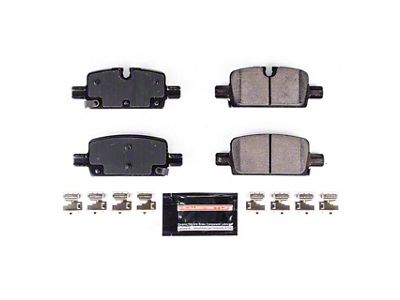 PowerStop Z23 Evolution Sport Carbon-Fiber Ceramic Brake Pads; Rear Pair (19-24 Sierra 1500)