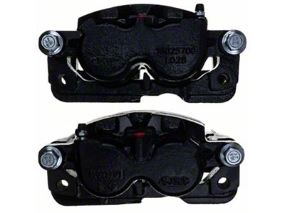 PowerStop Performance Rear Brake Calipers; Black (07-10 Sierra 2500 HD)