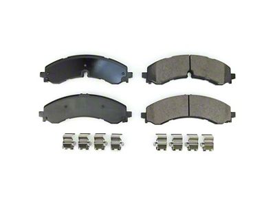 PowerStop Z17 Evolution Plus Clean Ride Ceramic Brake Pads; Front or Rear Pair (20-24 Sierra 2500 HD)