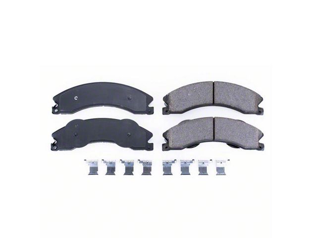 PowerStop Z17 Evolution Plus Clean Ride Ceramic Brake Pads; Rear Pair (11-14 Sierra 2500 HD)