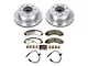 PowerStop Z36 Extreme Truck and Tow 8-Lug Brake Rotor and Pad Kit; Rear (2020 Sierra 2500 HD)
