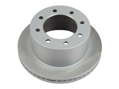 PowerStop Semi-Coated Vented 8-Lug Rotor; Rear (01-10 Sierra 3500 HD DRW)