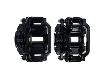 PowerStop Performance Rear Brake Calipers; Black (99-02 Silverado 1500 w/ Single Piston Rear Calipers)
