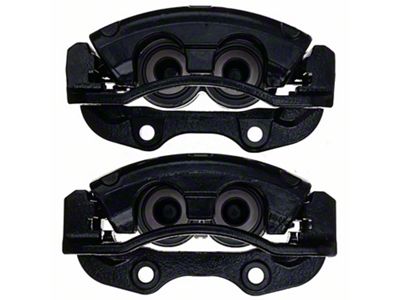 PowerStop Performance Rear Brake Calipers; Black (03-06 Silverado 1500 w/ Dual Piston Rear Calipers)