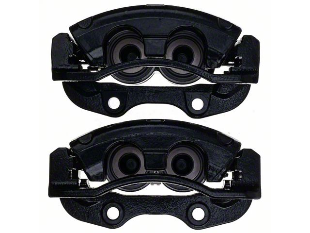PowerStop Performance Rear Brake Calipers; Black (03-06 Silverado 1500 w/ Dual Piston Rear Calipers)