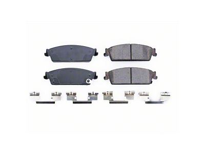 PowerStop Z17 Evolution Plus Clean Ride Ceramic Brake Pads; Rear Pair (07-13 Silverado 1500 w/ Rear Disc Brakes)