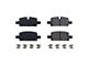 PowerStop Z17 Evolution Plus Clean Ride Ceramic Brake Pads; Rear Pair (19-24 Silverado 1500)