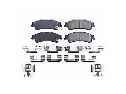 PowerStop Z17 Evolution Plus Clean Ride Ceramic Brake Pads; Rear Pair (99-06 Silverado 1500 w/ Single Piston Rear Calipers)