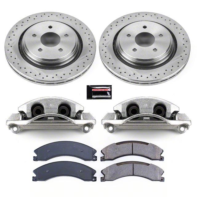 PowerStop Silverado 2500 OE Replacement 8Lug Brake Rotor, Pad and