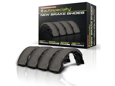 PowerStop Autospecialty Parking Brake Shoes; Rear (20-25 Silverado 3500 HD)