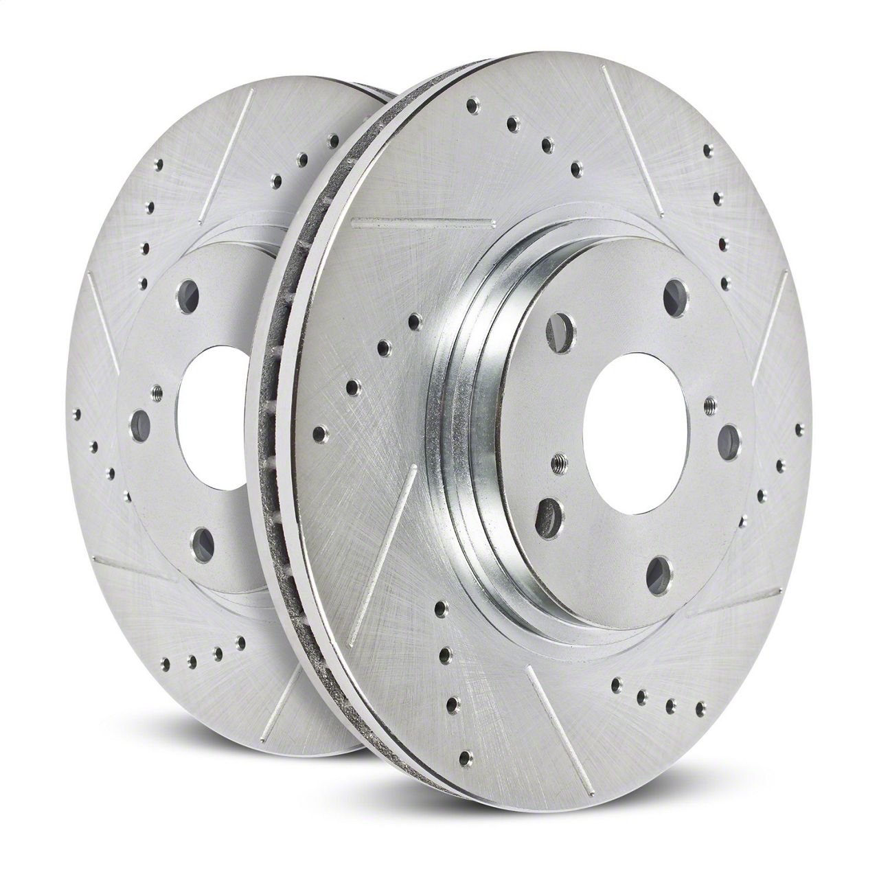 PowerStop Tahoe Evolution Cross-Drilled and Slotted 6-Lug Rotors