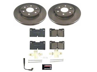 PowerStop OE Replacement 6-Lug Brake Rotor and Pad Kit; Front (21-24 Tahoe, Excluding Police)