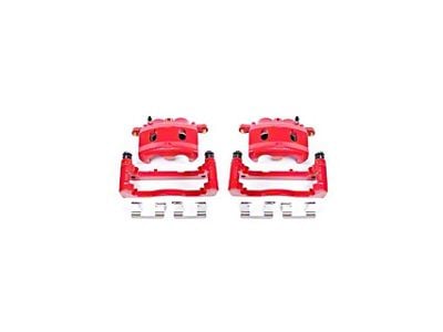 PowerStop Performance Front Brake Calipers; Red (2007 Tahoe)
