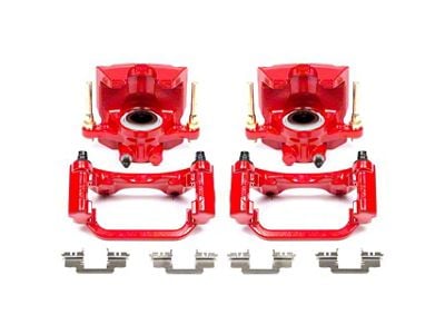 PowerStop Performance Rear Brake Calipers; Red (07-20 Tahoe)
