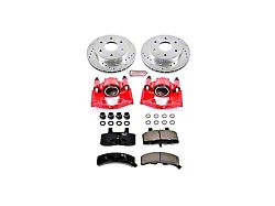 PowerStop Z23 Evolution Sport Brake 6-Lug Rotor, Pad and Caliper Kit; Front (95-99 4WD Tahoe; 2000 4WD Tahoe w/ Rear Drum Brakes)