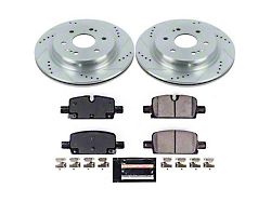 PowerStop Z23 Evolution Sport 6-Lug Brake Rotor and Pad Kit; Rear (21-25 Tahoe)
