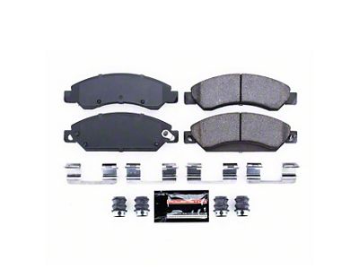 PowerStop Z23 Evolution Sport Carbon-Fiber Ceramic Brake Pads; Front Pair (2007 Tahoe)