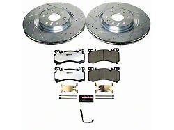 PowerStop Z36 Extreme Truck and Tow 6-Lug Brake Rotor and Pad Kit; Front (21-26 Tahoe Police)