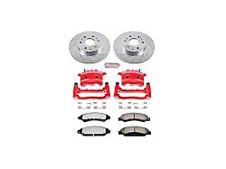 PowerStop Z36 Extreme Truck and Tow 6-Lug Brake Rotor, Pad and Caliper Kit; Front (2007 Tahoe)
