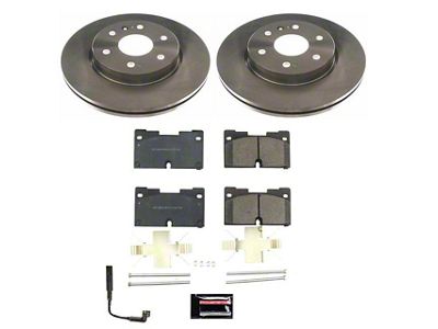 PowerStop OE Replacement 6-Lug Brake Rotor and Pad Kit; Front (21-24 Yukon)