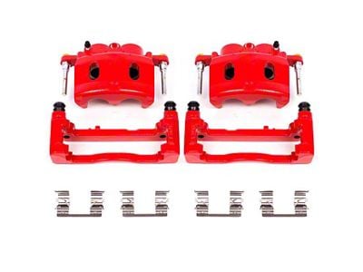 PowerStop Performance Front Brake Calipers; Red (08-20 Yukon)