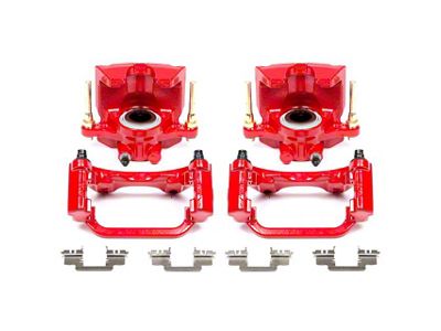 PowerStop Performance Rear Brake Calipers; Red (07-20 Yukon)