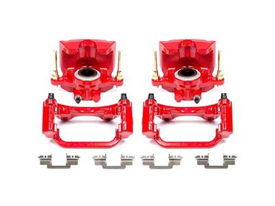 PowerStop Performance Rear Brake Calipers; Red (07-20 Yukon)