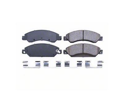 PowerStop Z17 Evolution Plus Clean Ride Ceramic Brake Pads; Front Pair (2007 Yukon)