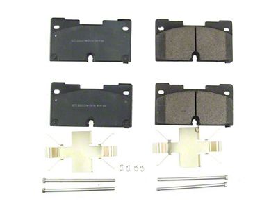 PowerStop Z17 Evolution Plus Clean Ride Ceramic Brake Pads; Front Pair (21-25 Yukon)