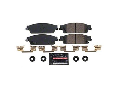 PowerStop Z23 Evolution Sport Carbon-Fiber Ceramic Brake Pads; Rear Pair (15-20 Yukon)