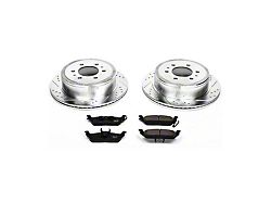 PowerStop Z23 Evolution Sport 6-Lug Brake Rotor and Pad Kit; Rear (12-14 2WD/4WD F-150; 15-17 F-150 w/ Manual Parking Brake; 17-18 F-150 Raptor)