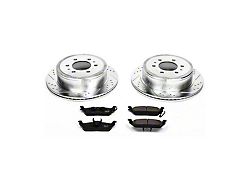 PowerStop Z23 Evolution Sport 6-Lug Brake Rotor and Pad Kit; Rear (04-20 2WD/4WD F-150)