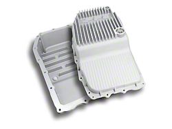PPE Heavy-Duty Cast Aluminum Deep Transmission Pan; Raw (15-22 Colorado w/ 8L90 Transmission)