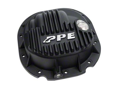 PPE 8.80-Inch Heavy-Duty Cast Aluminum Rear Differential Cover; Black (97-14 F-150)