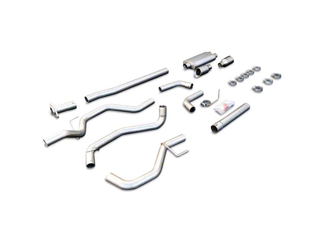 PPE Dual Exhaust System with Raw Tubes and Polished Tips; Side Exit (15-20 5.0L F-150)