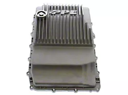 PPE Heavy-Duty Cast Aluminum Deep Transmission Pan; Raw (17-20 F-150 w/ 10R80 Transmission)