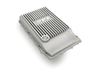 PPE Heavy-Duty Cast Aluminum Transmission Pan; Raw (17-24 F-150 w/ 10R80 Transmission)