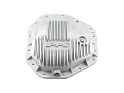 PPE Dana M275 Heavy-Duty Aluminum Rear Differential Cover; Brushed (17-26 F-250 Super Duty)