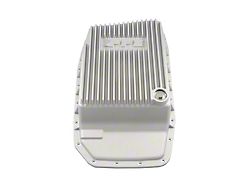 PPE Heavy-Duty Cast Aluminum Transmission Pan; Brushed (17-22 F-250 Super Duty w/ 6R100 Transmission)
